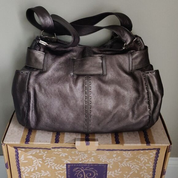 Brighton Clara pewter handbag - Picture 8 of 13